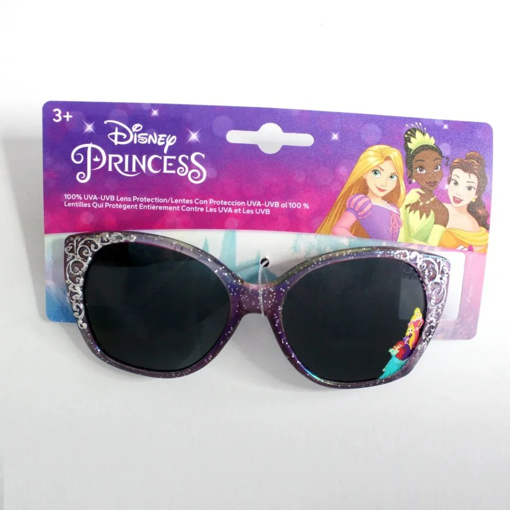 Disney Princess Girl's Sunglasses Youth Girl 3+ Purple Silver 100% UVA